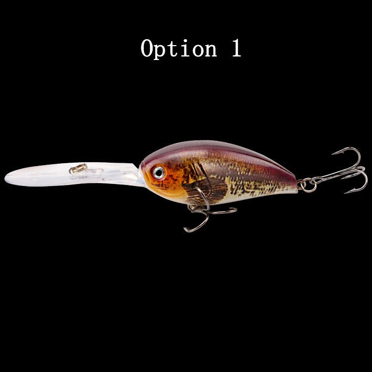 2 pcs 18g 11.5cm floating Crankbait lures