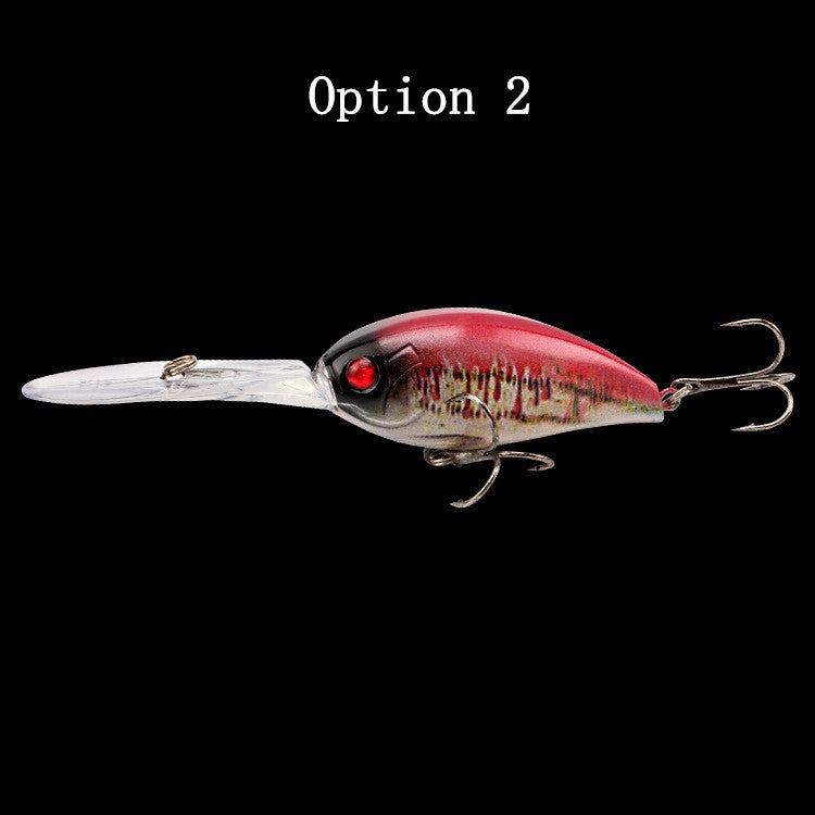 2 pcs 18g 11.5cm floating Crankbait lures
