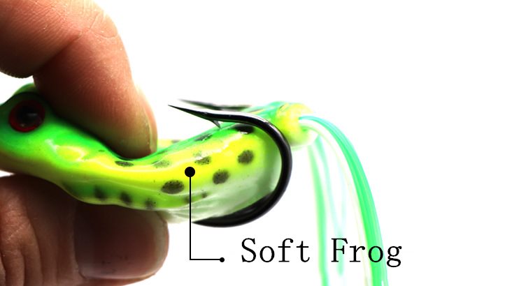 2 pcs 5g 8g 12g Soft frog lure