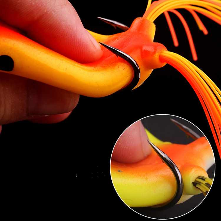 10 pc 7.5cm 14g soft frog baits