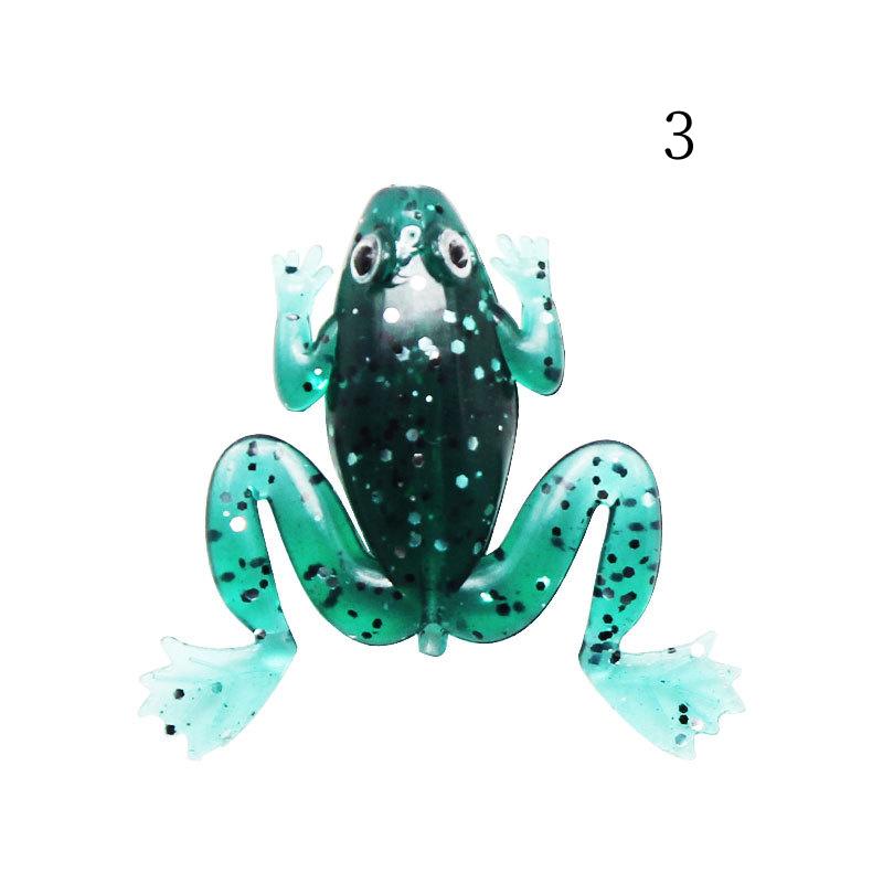 10 pc 2.5g 4.5g soft frog baits with frog legs