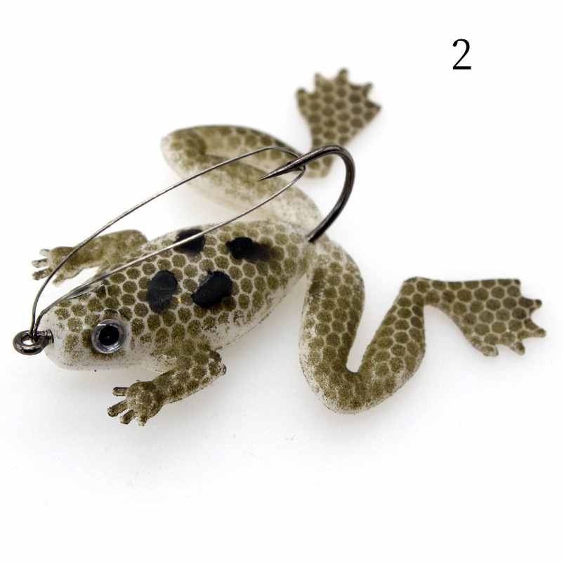10 pc 2.5g 4.5g soft frog baits with frog legs