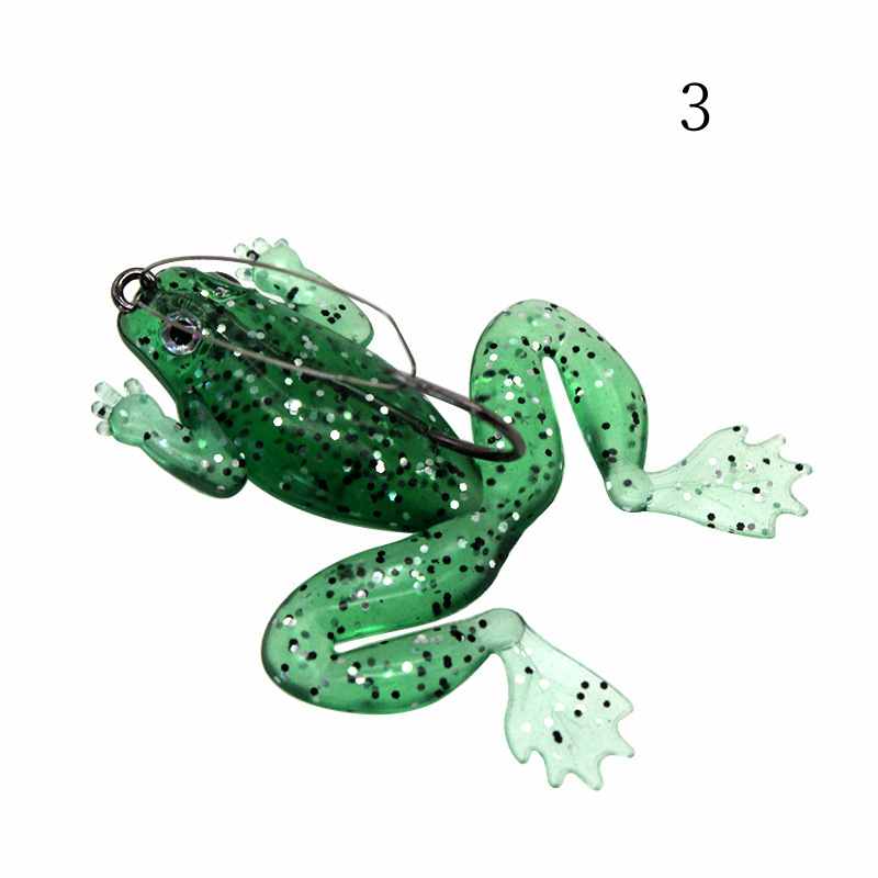 10 pc 2.5g 4.5g soft frog baits with frog legs
