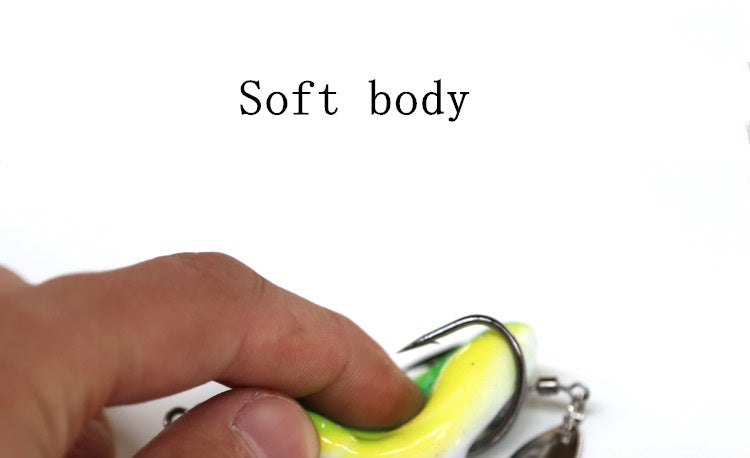 10 pc 6cm 13g frog-shaped lure soft bait