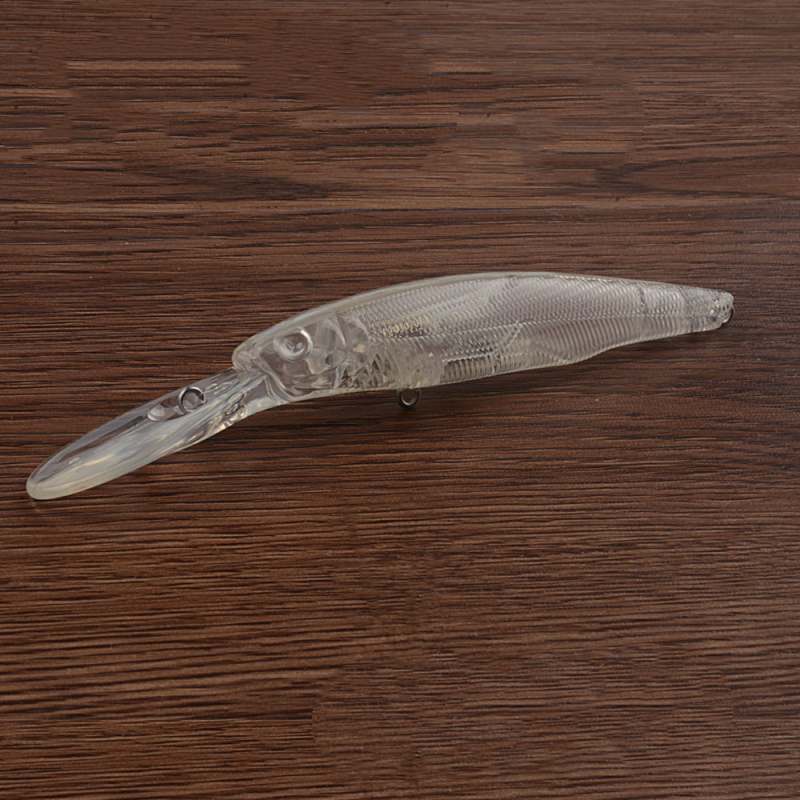 10 pc 12cm 8.6g clear minnow lures