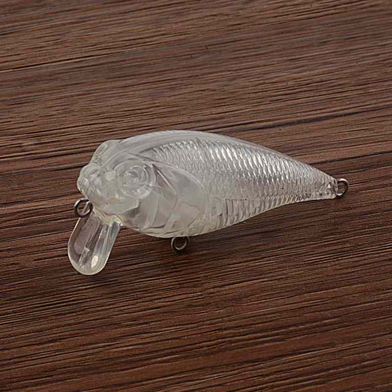 10 pc 5.5cm 7g blank minnow fishing lures