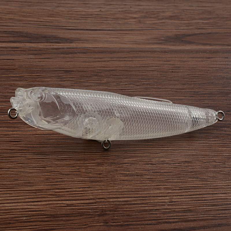 10 pc 8.5cm 7g blank walk the dog pencil lure