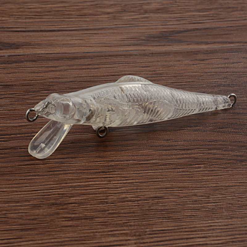 10 pc 6.9cm 4g unpainted fishing lures