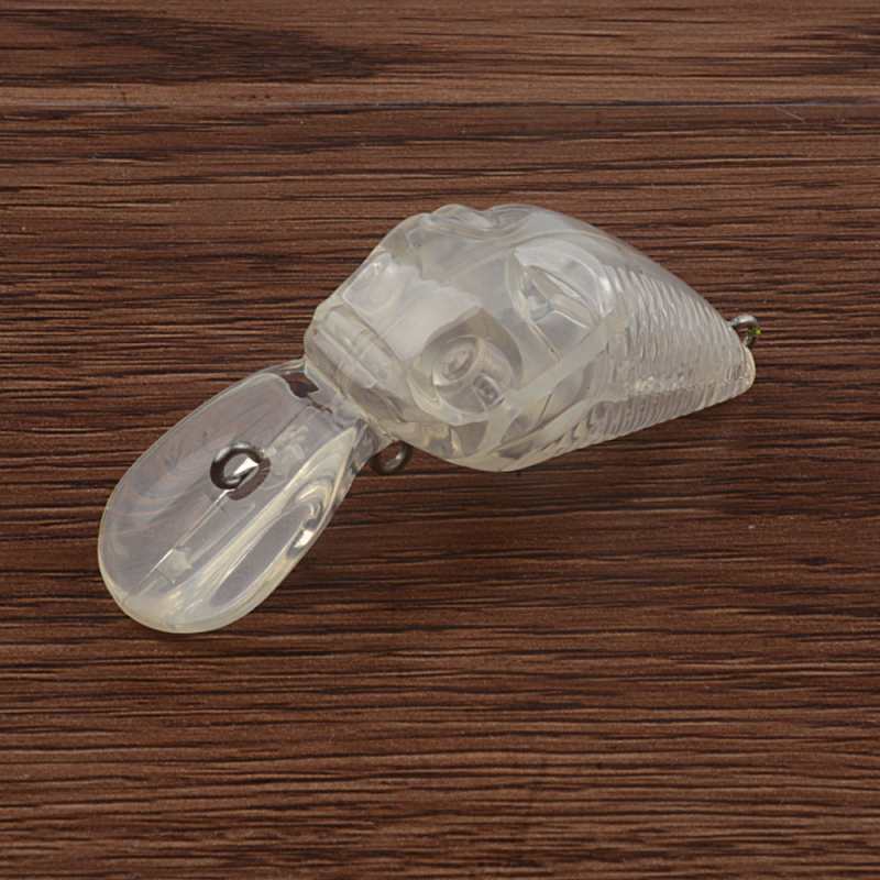 10 pc 6cm 6.5g unpainted fishing lures