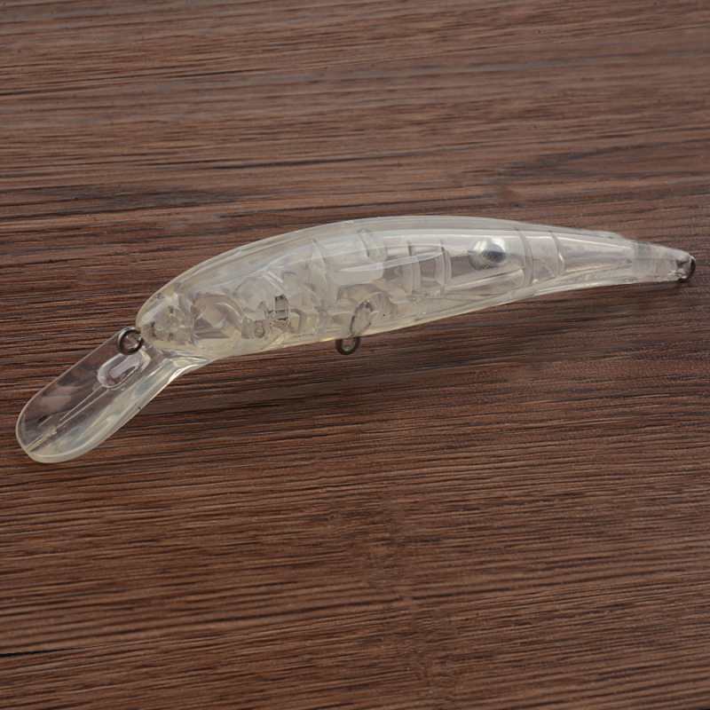 10 pc 10.5cm 9.5g unpainted fishing lures