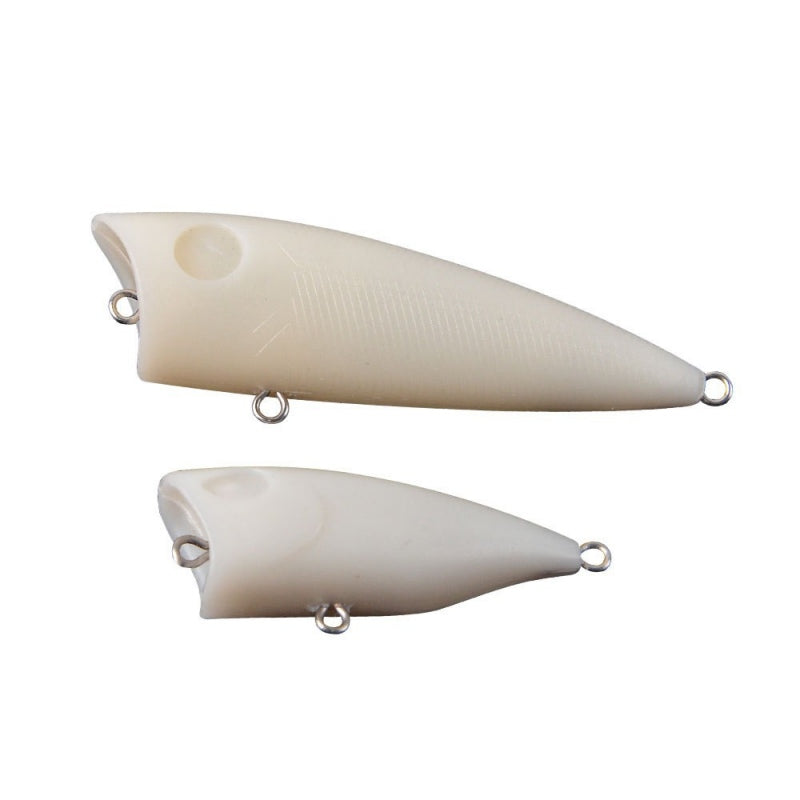 10 pc 2.6g 5g blank popper fishing lures