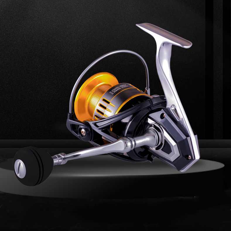 2 pcs all-metal fishing reel that can be used by both left and right hands