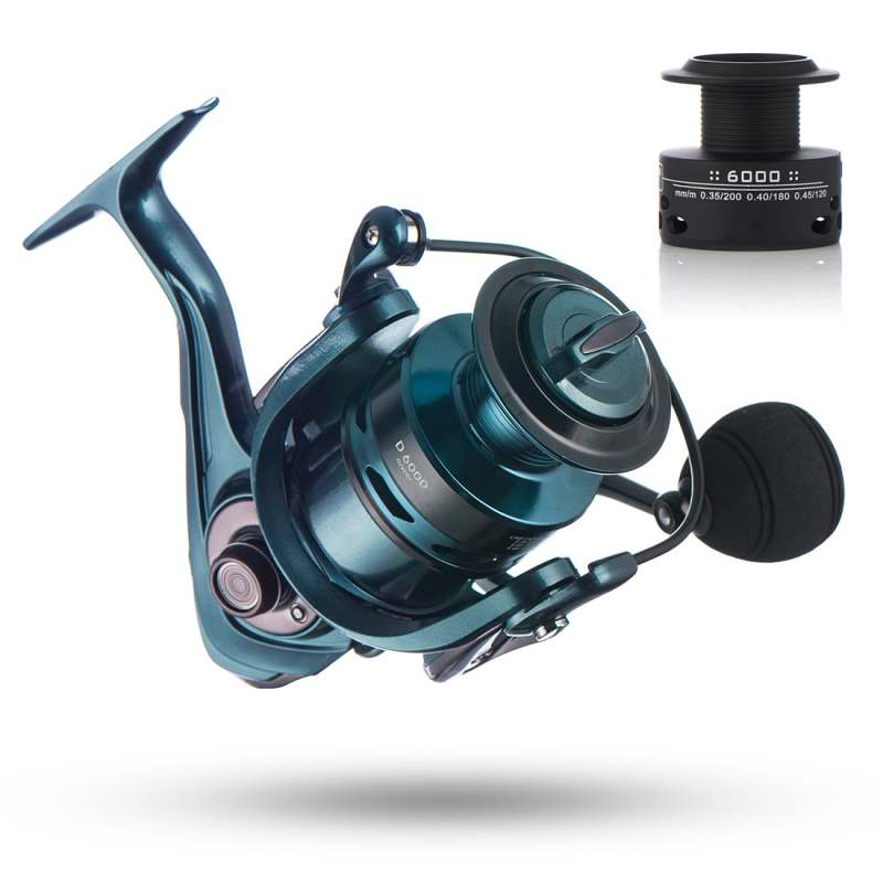 2 pcs metal gapless fishing reel