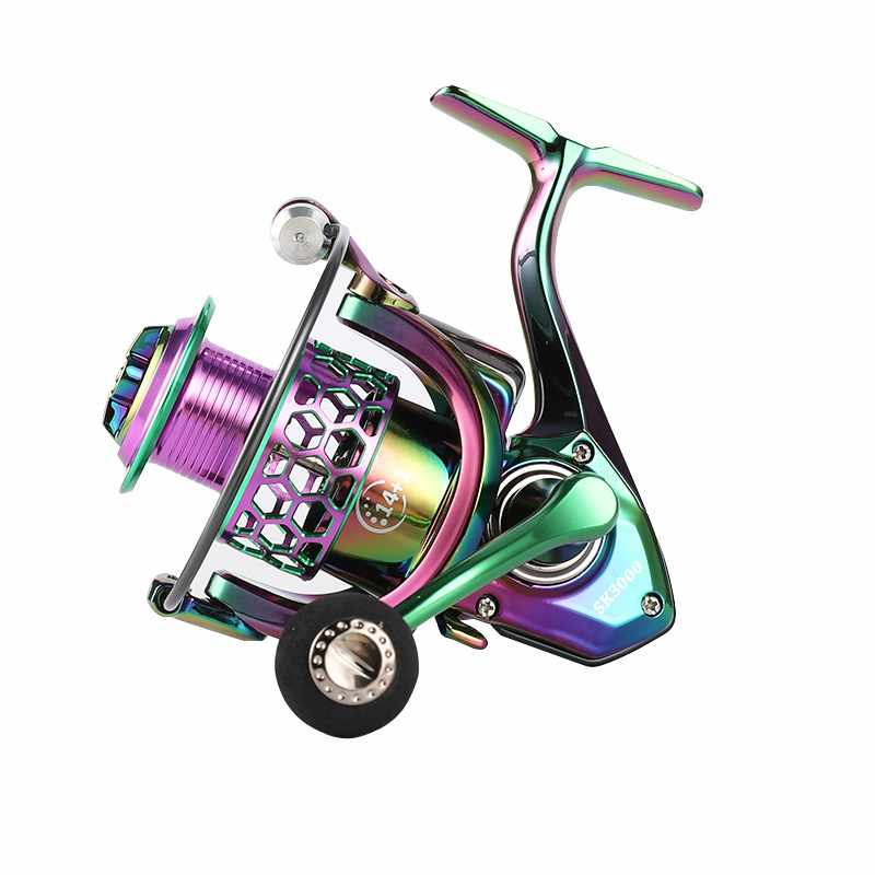 2 pcs 1000-6000 spinning fishing reel manufacturing