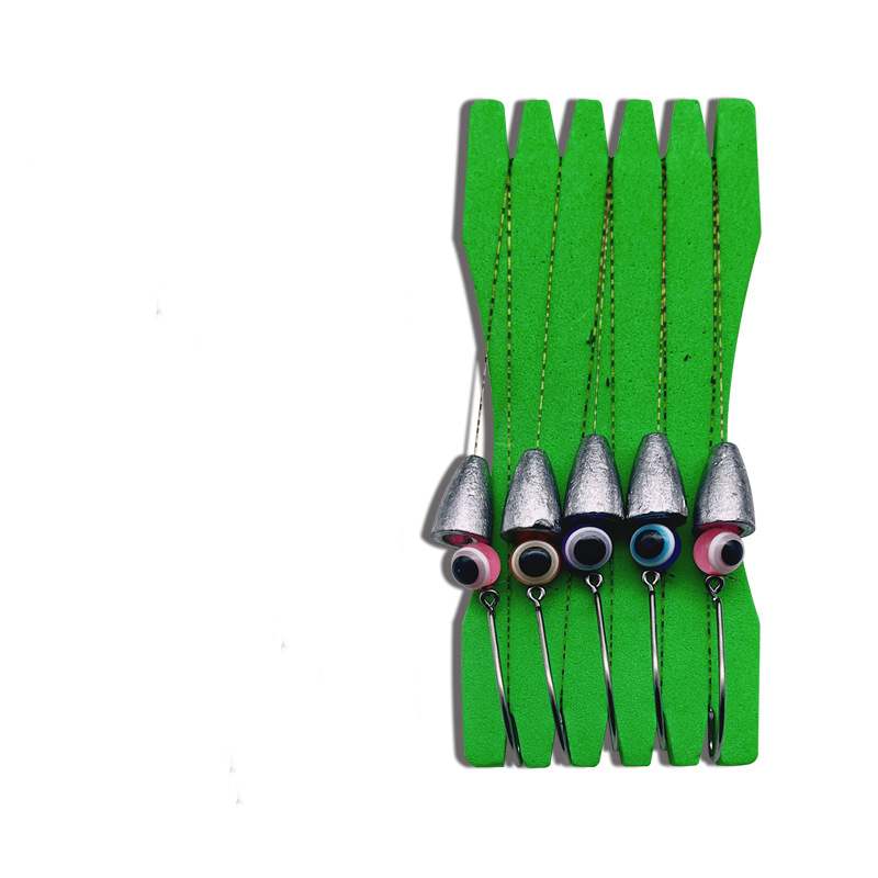 2sets Hand tied fishing rig