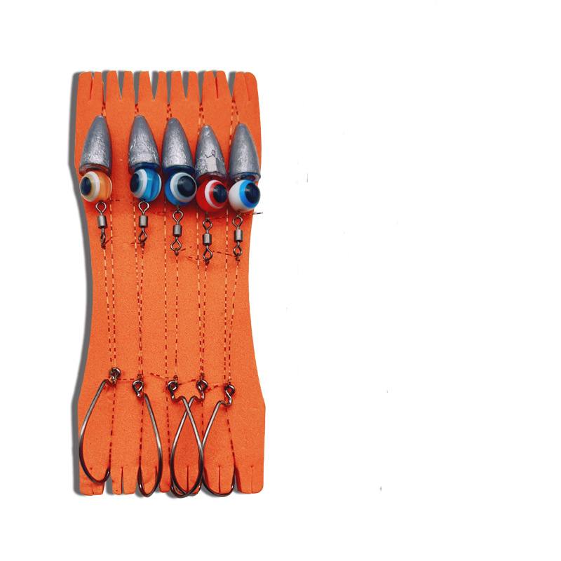 2sets Hand tied fishing rigs