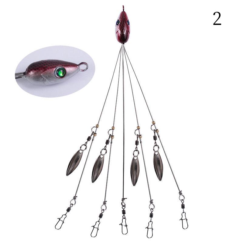 2 sets fishing group with spooner