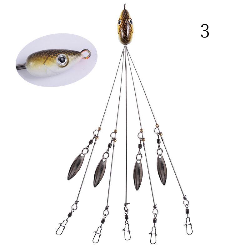 2 sets fishing group with spooner