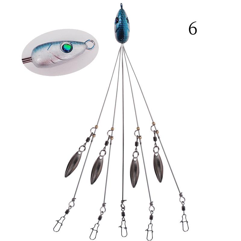 2 sets fishing group with spooner