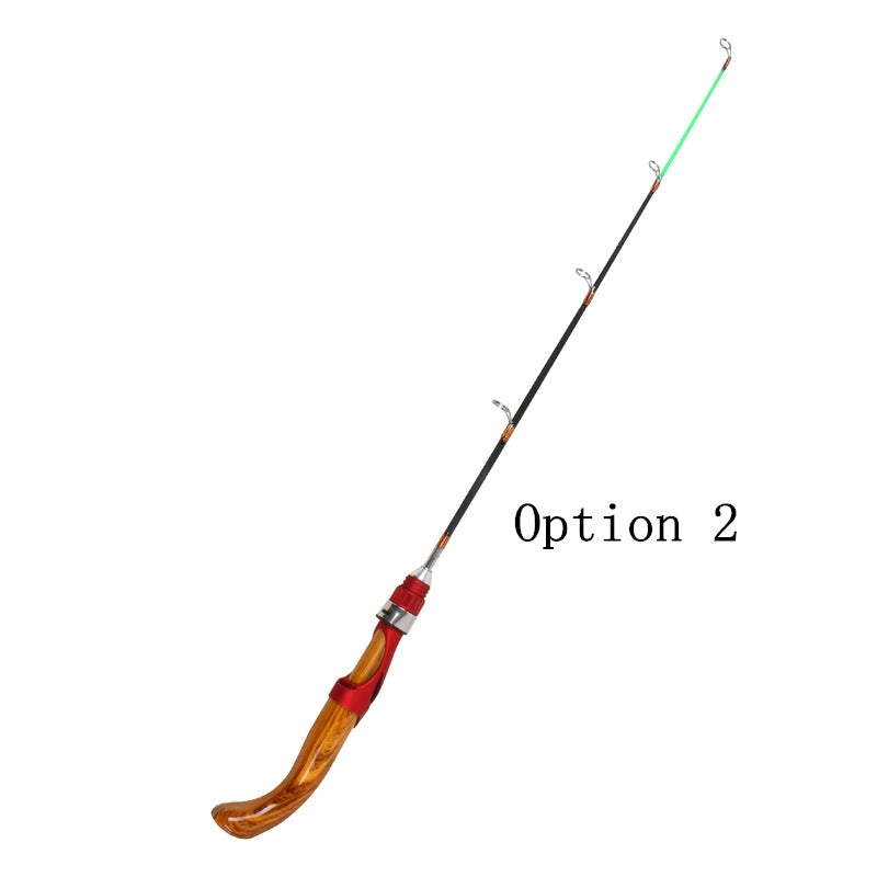 20 pc Winter ice fishing carbon fishing rod