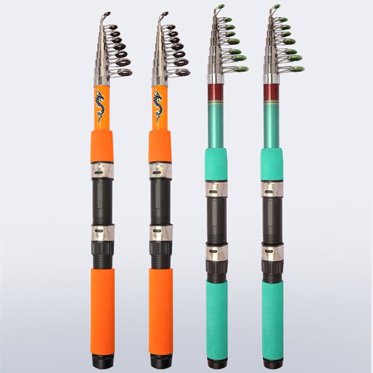 5 pc Ultra short mini XH fiberglass telescopic rod
