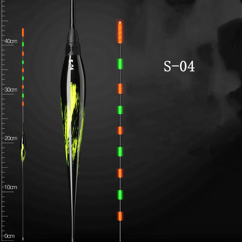 3 pc Gravity sensing fish floats suitable for day and night