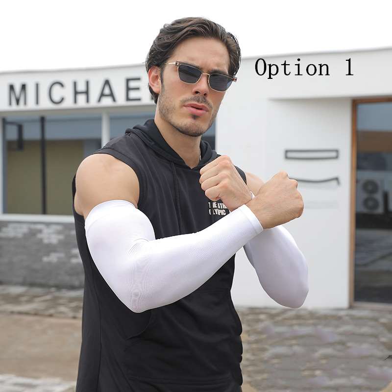 5 pairs sun protection loose men's large size sleeves