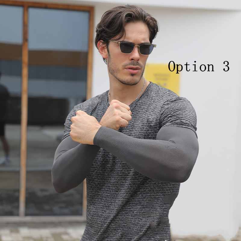 5 pairs sun protection loose men's large size sleeves