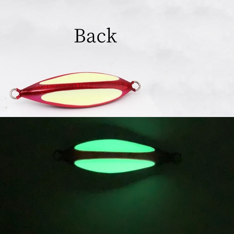 2pc 40/60/80/100/120/150/180/200g luminous jig lure