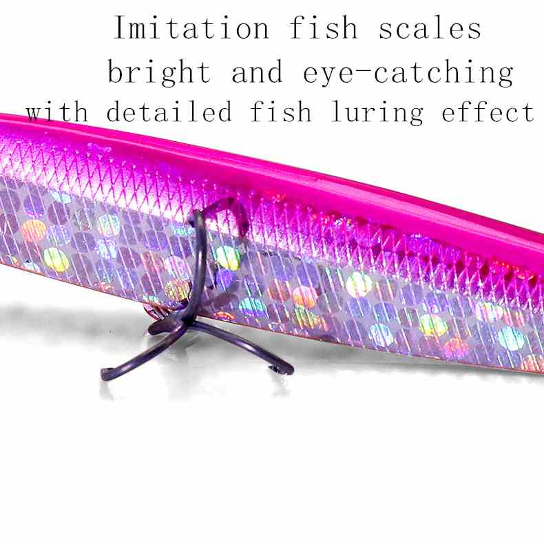 5 pcs 10/14/16/18/22g long range underwater bait pencil lure