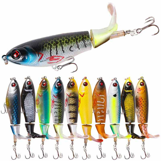 2pc 10.5m 16.5g floating whopper plopper lure