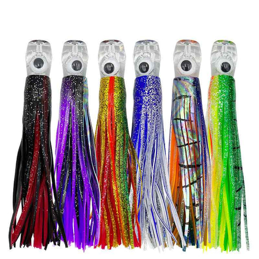 2pc 16cm/25cm Squid-shaped soft bait striped marlin lure Tuna Lures