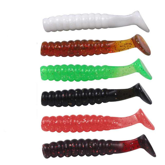 50pcs 1g/2.5g plastic soft lure