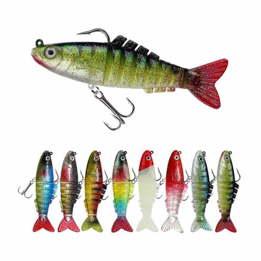 2pcs 17g 9.0cm plastic soft lure