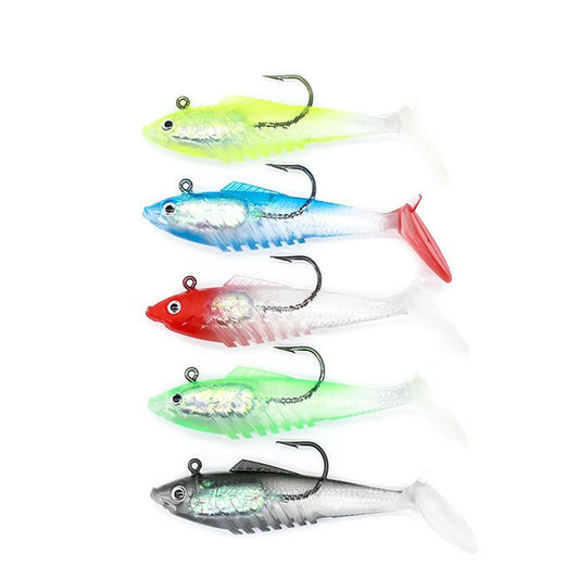 10 pc 11.5g 19.5g plastic lure soft bait