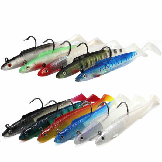 10 pc 10g 30g plastic lure soft bait