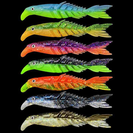 10 pc 3.5g 6g 10g 17.5g plastic lure soft bait