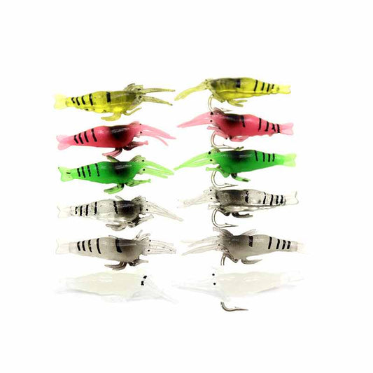 10pc 4cm bionic shrimp lure