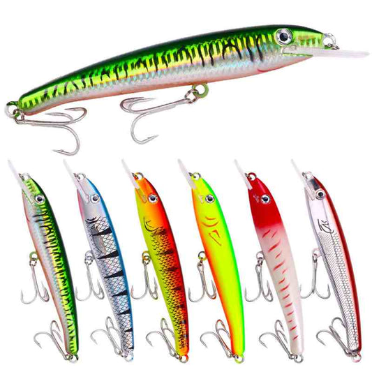2 pc 28.8g 43.8g sinking minnow lures