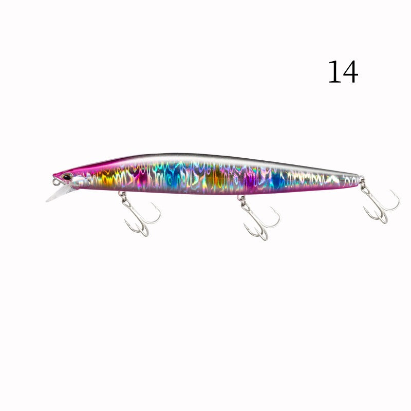 2 pcs 140mm 26g sinking minnow lures