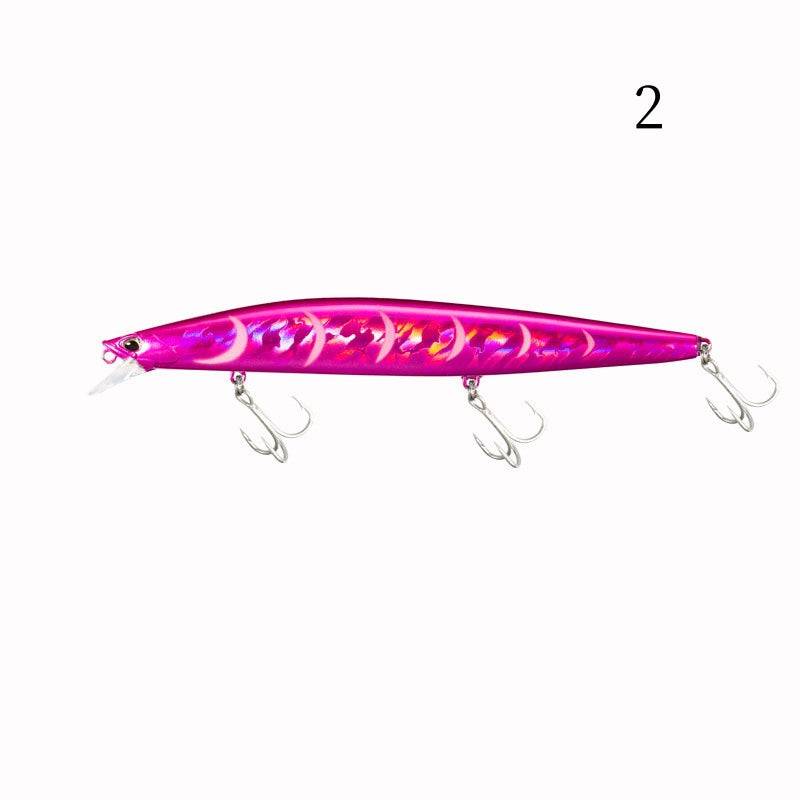 2 pcs 140mm 26g sinking minnow lures