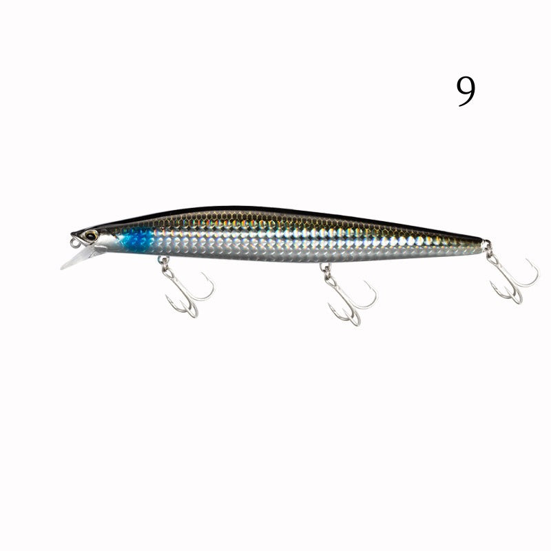 2 pcs 140mm 26g sinking minnow lures