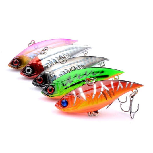 2pc 6.8cm 11g plastic sinking VIB lure lipless crankbait