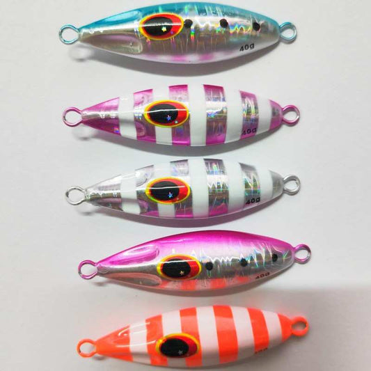 2 pc 30/40/60/80 metal jig lure