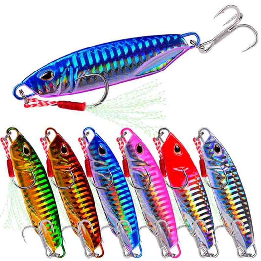 2pc 10/15/20/30/40/50g metal Jig lure