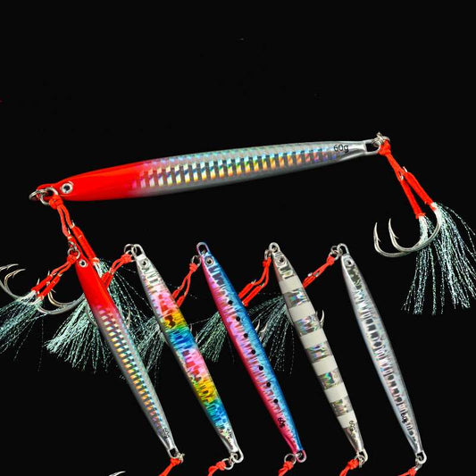 2 pc 40/60/80/100 big fish iron plate jigging lures wholesale
