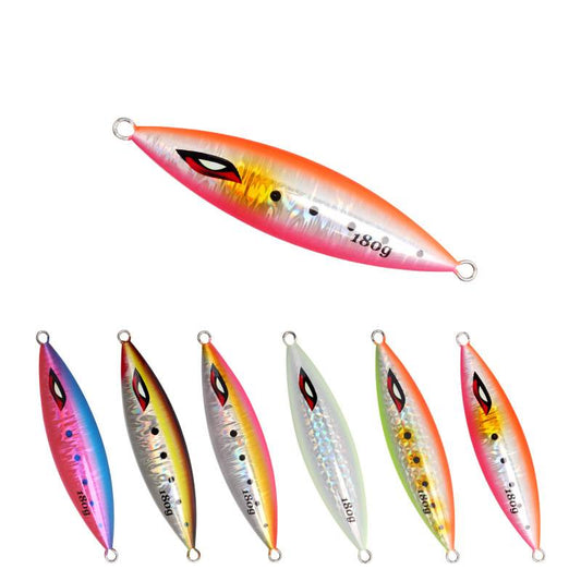 2pc 40/60/80/100/130/150/180/200/220/300/500/750/1000g luminous jig lure