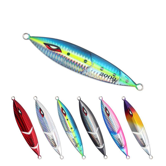 2pc 60/80/100/120/150/200/250g luminous jig lure