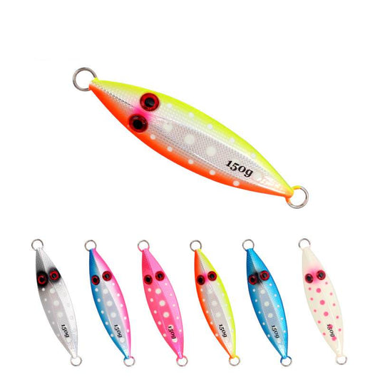 2pc 100/150/200/250g luminous jig lure