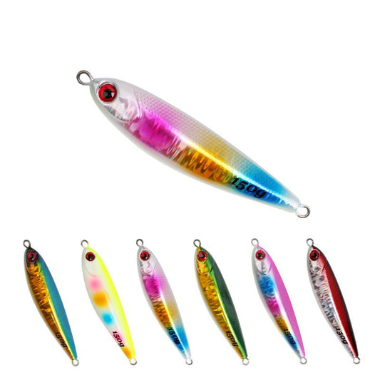 2pc 60/80/100/120/150/200/250g luminous jig lures